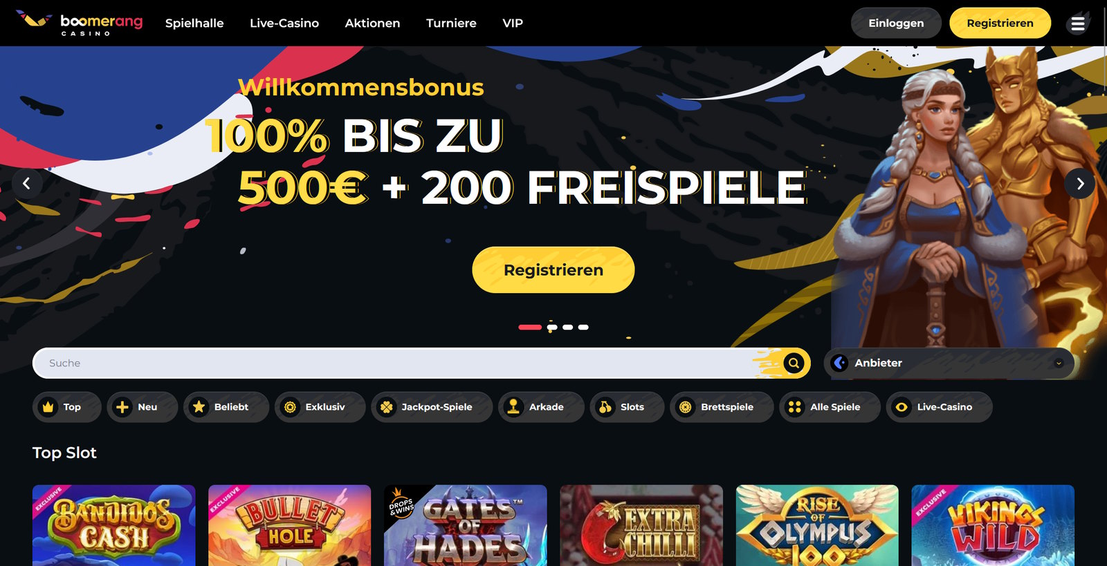 boomerang startseite