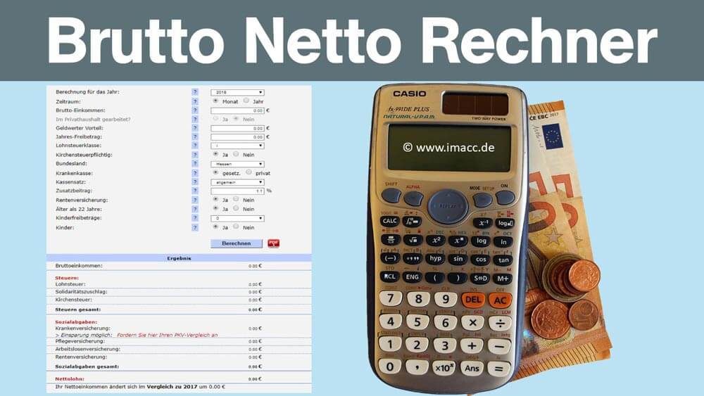 Brutto-Netto-Rechner