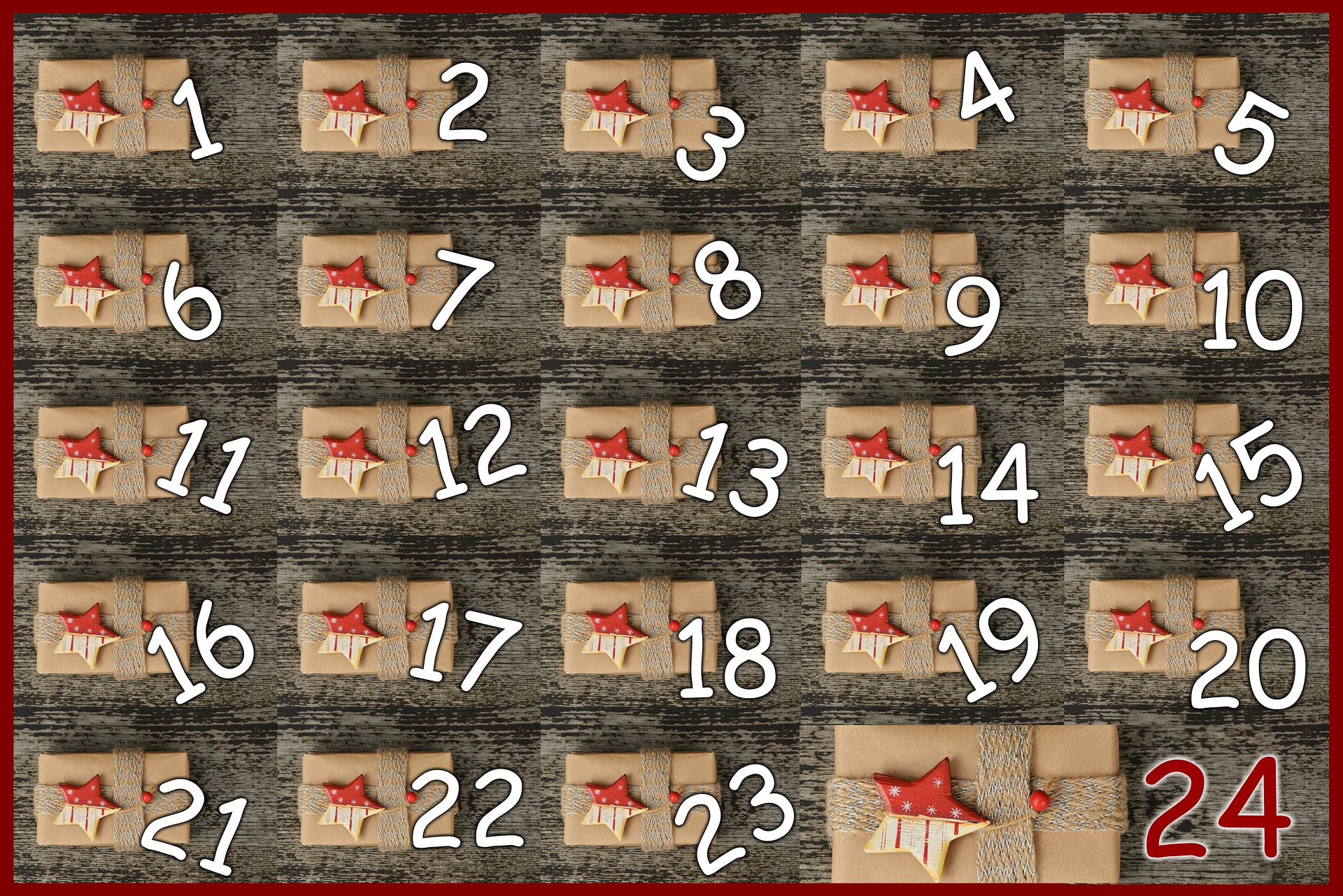 Traditionelle Adventskalender