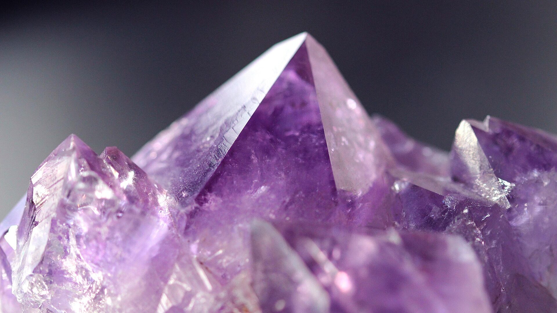 Amethyst gehört zu den beliebtesten Steinen.
