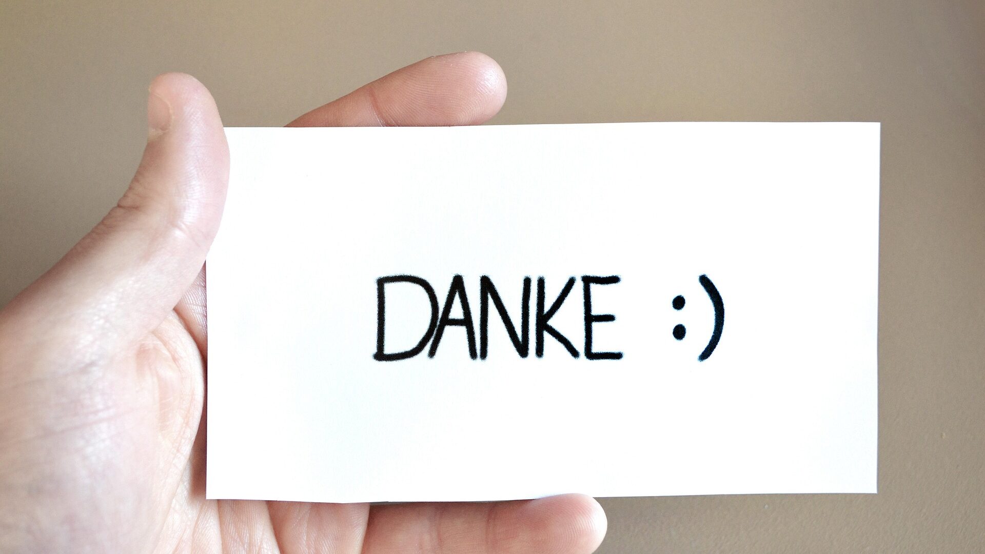 Wertschätzung und Dankbarkeit sind Zeichen von Respekt