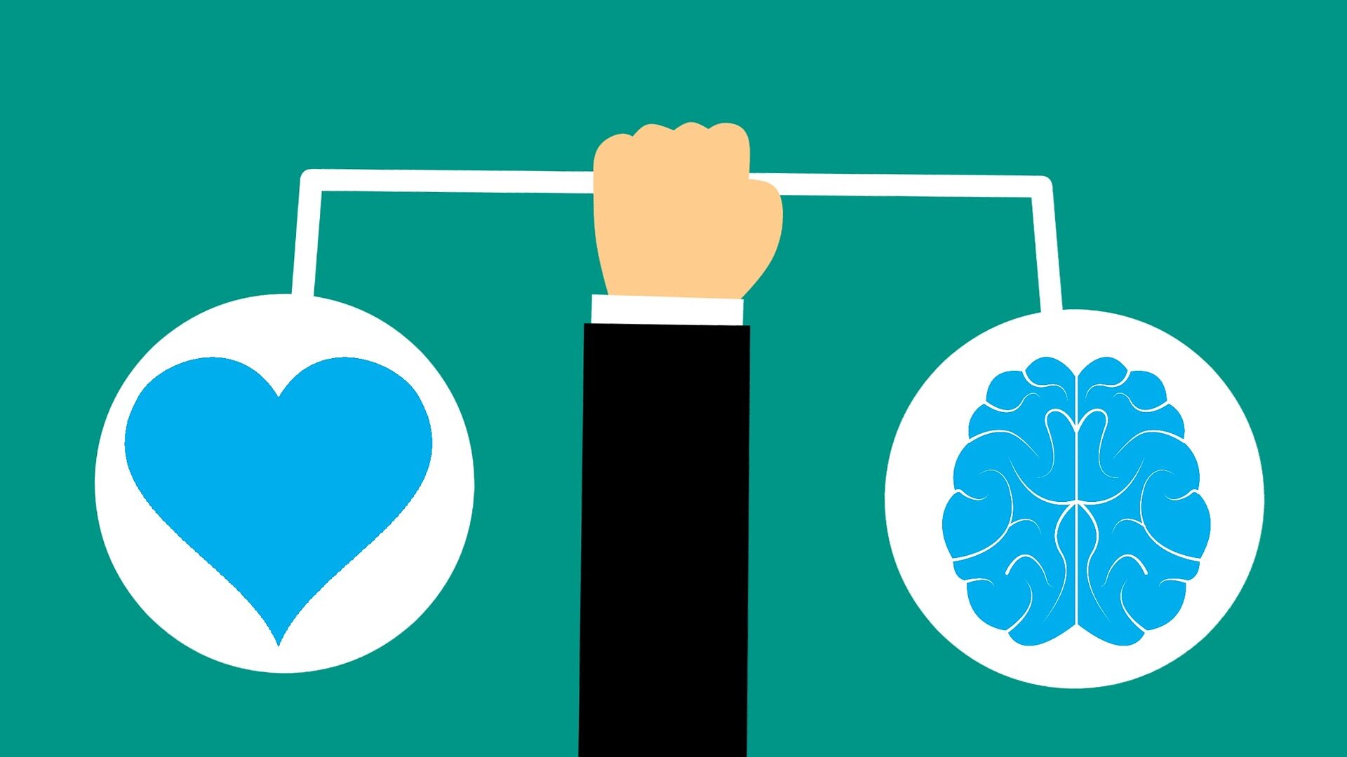 Herz und Verstand in der Balance