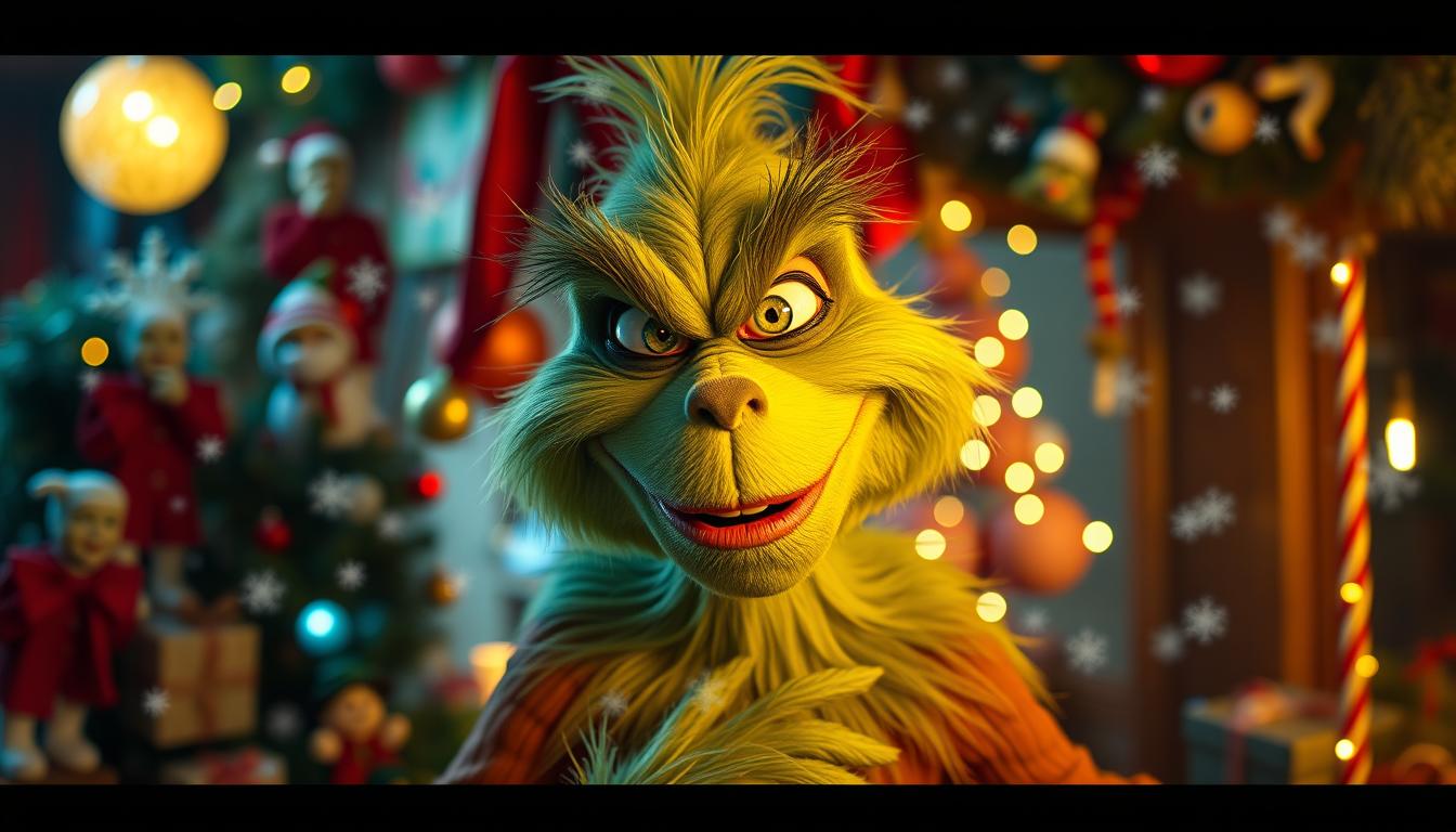 grinch illustrationen modern