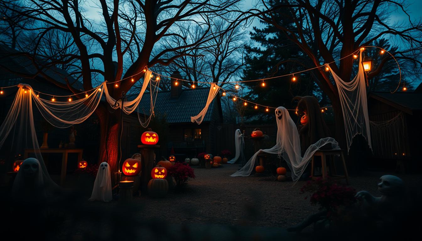 halloween gartendeko