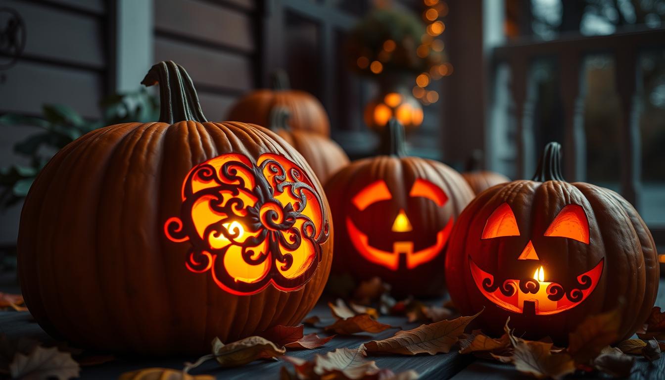 halloween kürbisschnitzen