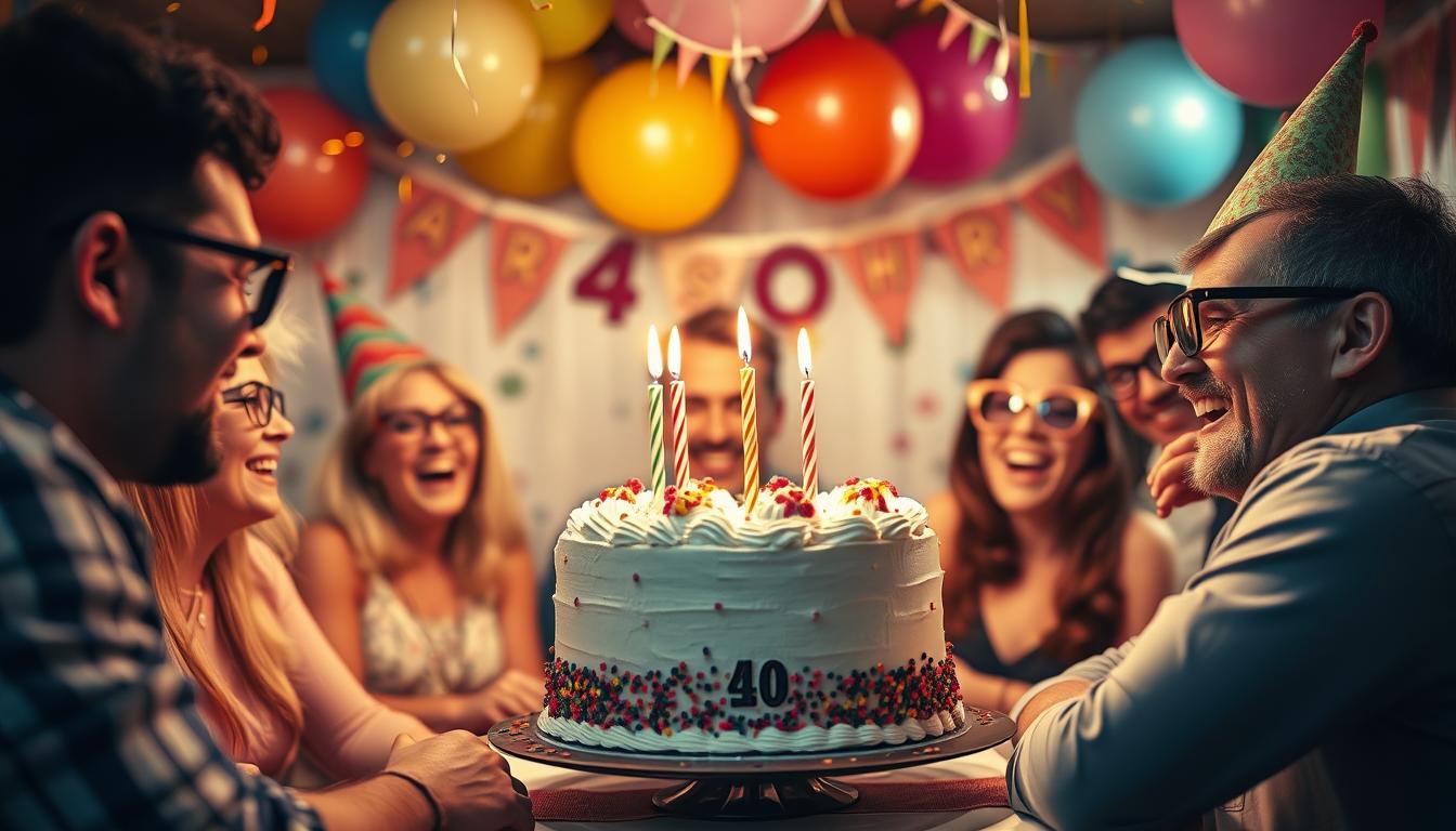 lustige sprüche 40. geburtstag