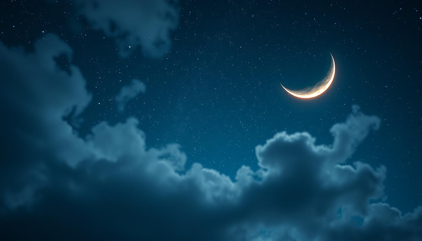 sterne mond galaxien gute nacht