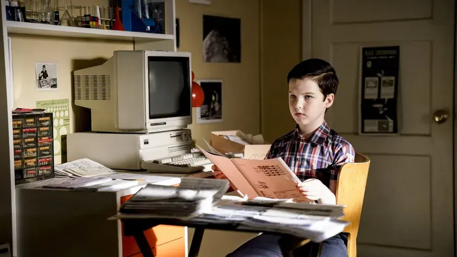 young sheldon studyingat desk 0483478uepzth15y edited